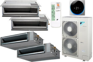 Daikin 2 x FDXM35F9 + 2 x FBA50A / RXYSQ8TY